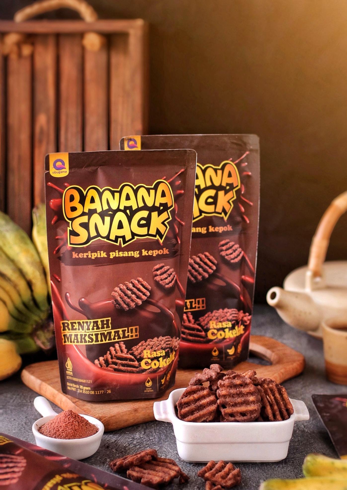 OBUGAME | BANANA SNACK COKELAT