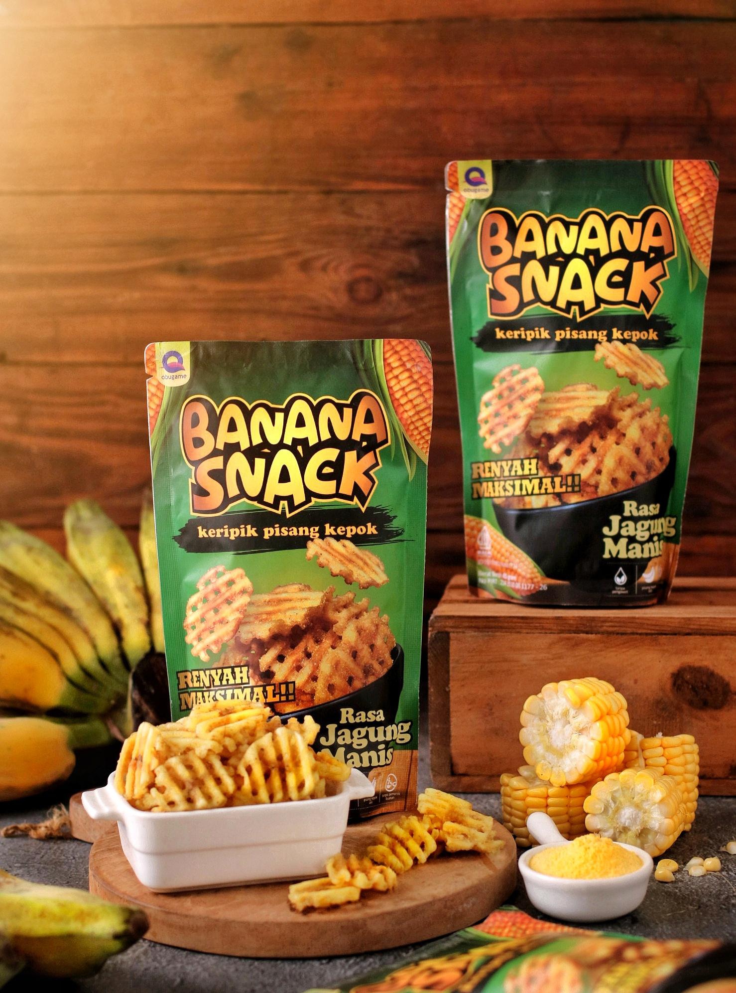 OBUGAME | BANANA SNACK JAGUNG MANIS