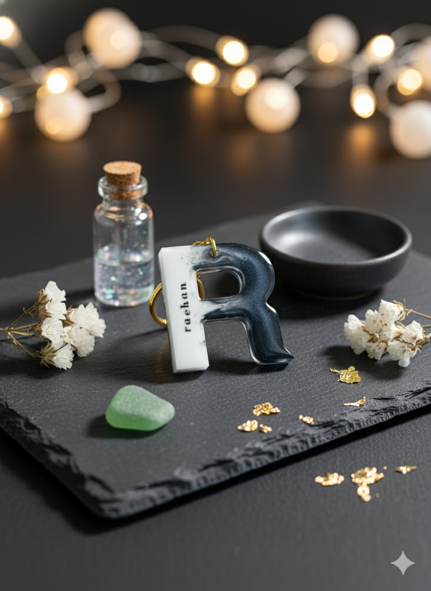 LUVEE.CRAFT | GANTUNGAN KUNCI CUSTOM HURUF